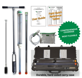 Comprehensive Permeameter Kit, Pask Permeameter, Auger, wire brush, Slow soil permeameter. Soil Testing Equipment.